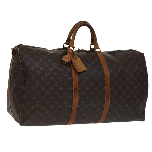 LOUIS VUITTON Monogram Keepall Bandouliere 60 Boston Bag - Picture 2 of 16